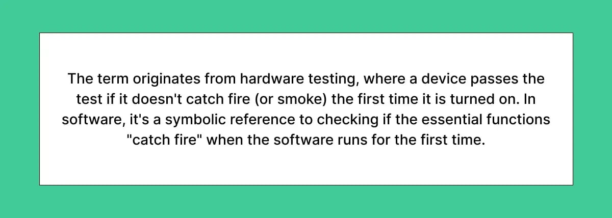 smoke-testing